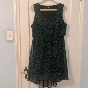 Hi-lo Hem XL Dress 👗🩵💚🖤